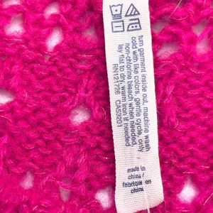 Aeropostale Sweater Womens Large Open Knit Y2k Dopamine Mall‎ Goth Indie Fairy thumbnail 9
