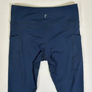 Zyia Active Womens 14-16 Navy Blue High Rise Capri Leggings Pockets Athletic thumbnail 6