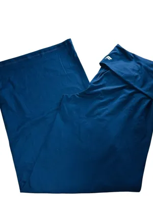 Fabletics dark blue foldover wide-leg pants thumbnail 4