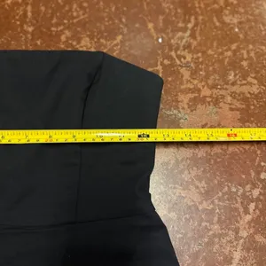 Polly Black Strapless Romper size 8 thumbnail 6