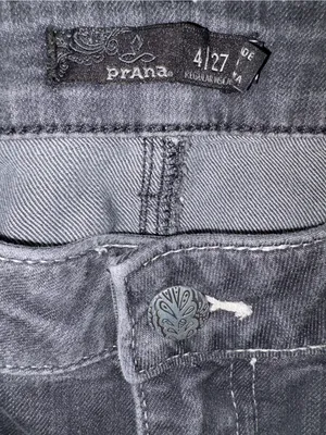 Prana Black Skinny Jeans - Sleek Stretch Denim thumbnail 2