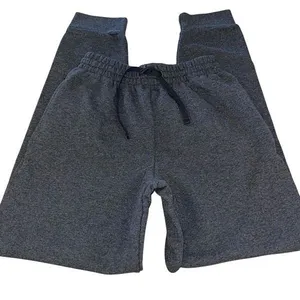 Jerzees Nublend Adult Unisex Heather Fleece Elastic Waist Jogger Sweatpants Gray thumbnail 1