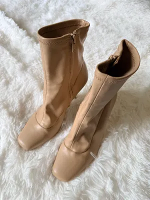Gianni Bini Tan Leather Boots thumbnail 1