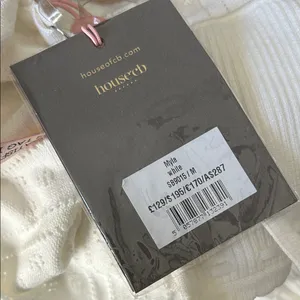 House of CB Myla white Dress thumbnail 6