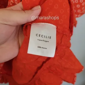 Cecilie Copenhagen Jolene ruffled printed crepe wrap dress thumbnail 6
