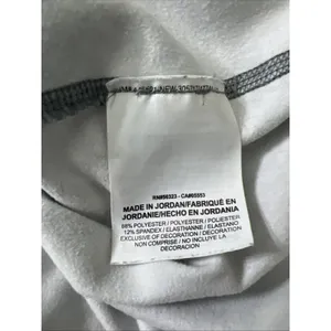 Nike Pro Dri-Fit Women’s Jacket L Half Zip Black Gray Unique Geometric Large thumbnail 7