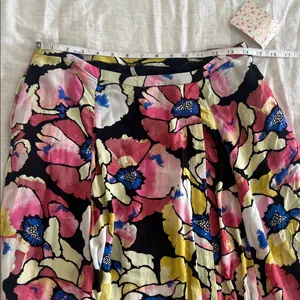 NWT‎ Free People Maxi Skirt Side Slit Flowy Size 8 thumbnail 9