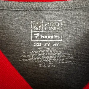 Fanatics Men’s 2XLT New England Patriots retro long sleeve Henley thumbnail 2