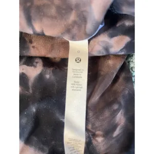 Lululemon Align Sz 0 Diamond Dye Graphite gray pink pastel EUC 23 Inch Inseam thumbnail 2