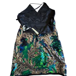 NWT Love and Other Things Multicolor Sequin Dress - Size M thumbnail 12