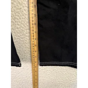 BDG Urban Outfitters Relaxed Skate Jean Black Contrast Stitch Cargo Pants 25 thumbnail 5