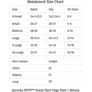 Betabrand journey DPYP dress pant yoga pant olive green‎ women's medium petite thumbnail 10