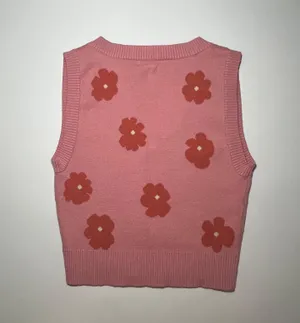 Tilly's Floral Sweater Vest thumbnail 3