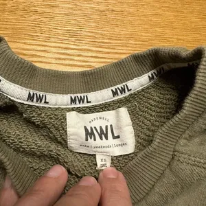 Madewell cropped pullover MWL green xs thumbnail 3