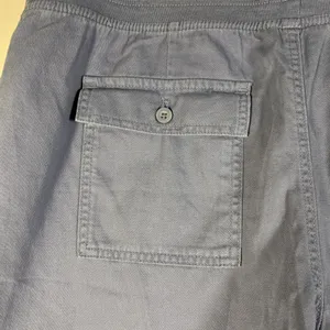Orvis womens shorts blue pockets pull up tie front XL NWT thumbnail 4