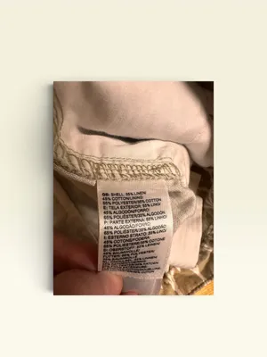 The North Face Linen Cotton Maywood Chino Shorts Women’s Size 12 thumbnail 5