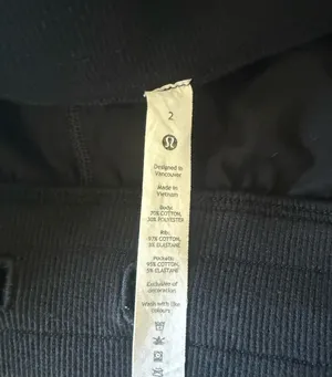 Lululemon scuba joggers-black  thumbnail 3