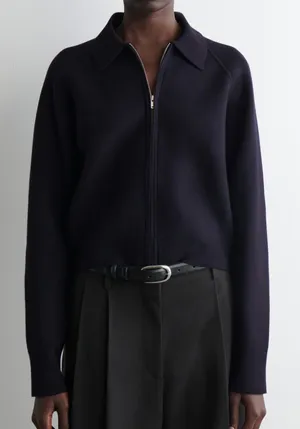 DOUBLE-FACED KNITTED JACKET thumbnail 1