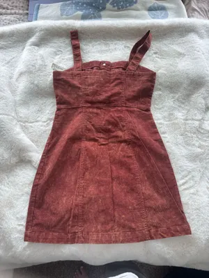 Aeropostale Corduroy Mini Dress Button Down thumbnail 2