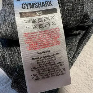 GYMSHARK Seamless Crop Leggings‎ in Grey size XS thumbnail 5