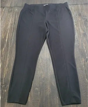 Maurices Women’s Size 16 Black Casual Pants Regular Fit Straight Leg Workwear thumbnail 1
