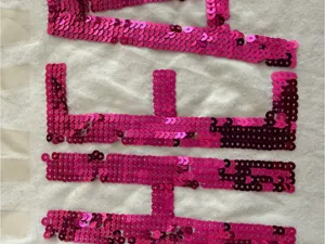 Victoria's Secret 2000s vintage style white & pink sequin Have A Heart graphic tee thumbnail 7