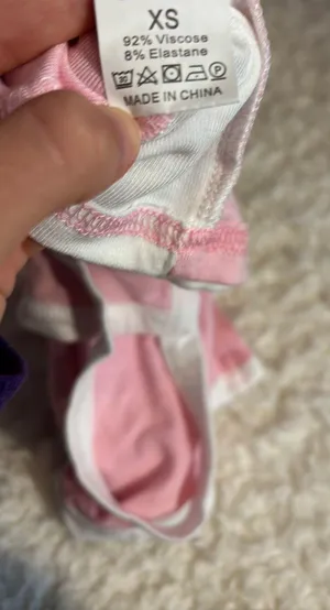 Gap Pink And White Tank thumbnail 3
