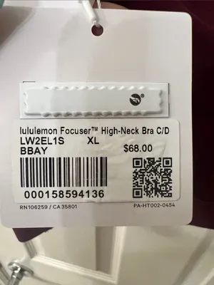 Focuser High-Neck Bra C/D in burgundy Bay thumbnail 6
