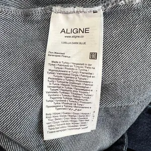 ALIGNE Luella Denim Mini Dress Anthropologie Dark Wash US 12 thumbnail 7