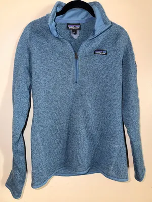 Patagonia Blue Fleece Pullover thumbnail 1