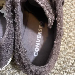 Converse CTAS Lift Ox Violet Ore Sherpa Women's Platform Sneakers 8.5 thumbnail 7