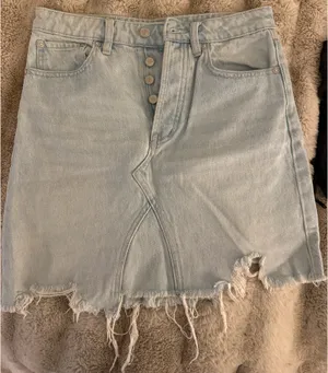 Free People Denim Skirt thumbnail 1