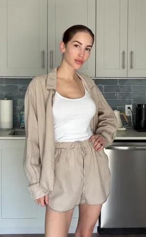 Zara linen set thumbnail 1