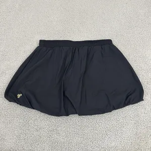 Aritzia Golden Deuce‎ Micro Bubble Skirt Skort Black Athletic Women's Medium thumbnail 2