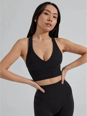 BuffBunny Alpha Sports Bra Black thumbnail 1