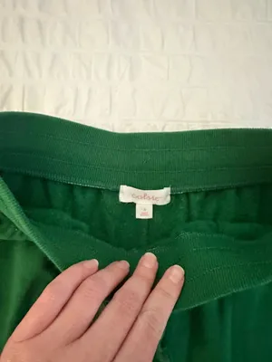 Colsie Fleece Green Shorts thumbnail 3