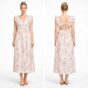 Munthe. Hives Silk Blend Floral Dress.‎ thumbnail 2