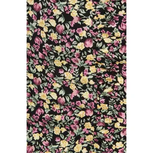 NWT Row A For Nordstrom Shirred Floral Mini Dress thumbnail 5