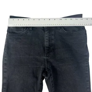 Anine Bing Tatum Black High Rise Skinny Jeans‎ Size 28 thumbnail 4