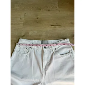 Women's Everlance The Summer Jean white straight leg jeans 100% cotton size 28 thumbnail 8