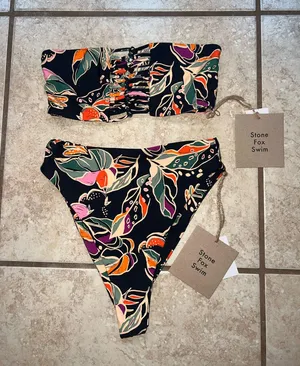Free Stone Fox Swim People Bikini Set thumbnail 1