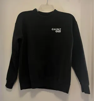Gainz Box Black Sweatshirt - Small thumbnail 1