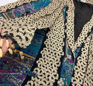 Vintage 80’s Michael Taylor Paisley Print Rayon Blazer Jacket thumbnail 7