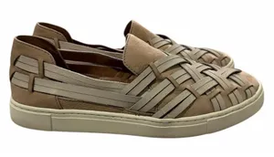 Frye Ivy Huarache Shoes Leather Slip On Sneaker Woven‎ Flats Women's Size 9M thumbnail 1