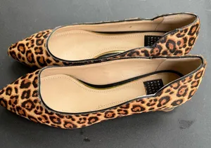 White House | Black Market Leopard Print Women's Flats Size 6M thumbnail 2