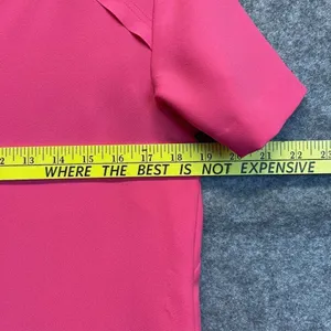 BANANA REPUBLIC‎ Dress Size 10 Pink Flounce Shift Dressy Cocktail Party Summer thumbnail 6