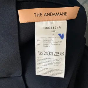 The Andamane Holly 80's Leggings Shiny Womens Pants Black Medium thumbnail 11