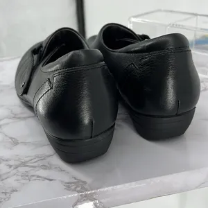 Dansko Franny Loafers Womens 39/ 8.5‎ Black Leather Slip On Low Wedge Shoes thumbnail 6