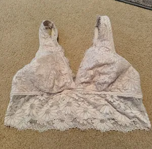 Aerie Floral Lace Bralette thumbnail 1
