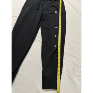 Nike Dri-FIT Womens‎ Black Jogger Sweatpants Vertical Logo Size S Small thumbnail 2
